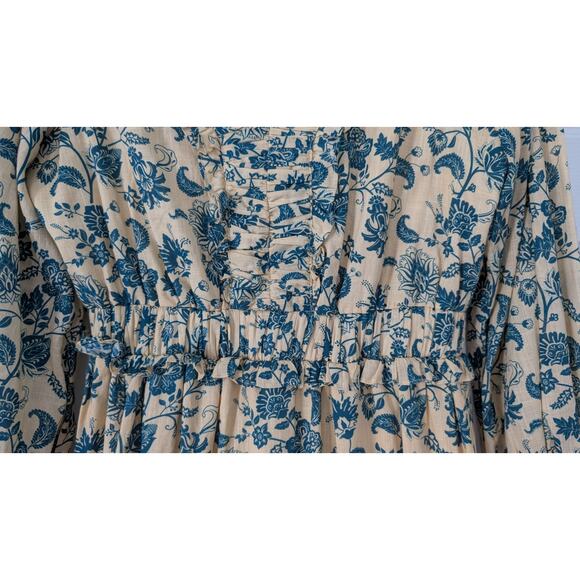Anna Cate Long Cotton Ruffle Tiered Maxi Dress - Picture 3 of 11